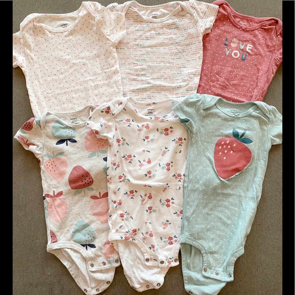 24 Month Short Sleeved Onesie